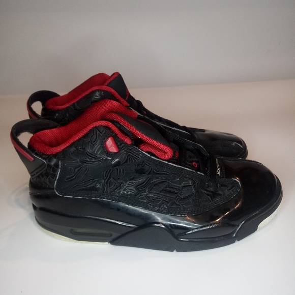 Air jordan dub zero black and red size 8 - Picture 3 of 4